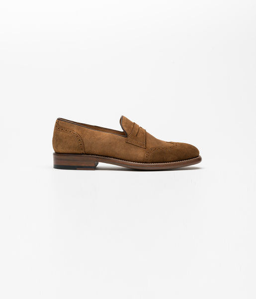 Loafers Wingtip Camel