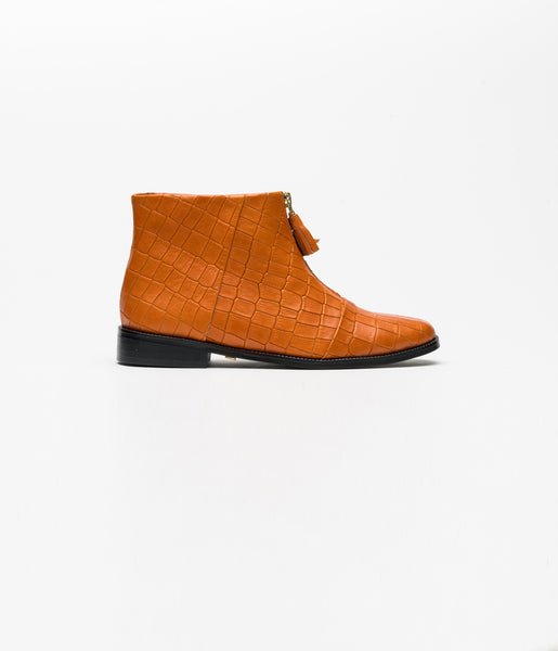 Sienna Croco Orange